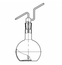 Промывалка стеклянная 1000 мл КШ 29/32
