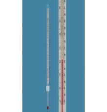 Термометр Amarell на шлифе NS 14,5/23, -10...+150/0,5°C, глубина погружения 77 мм (Артикул D262352-FL)